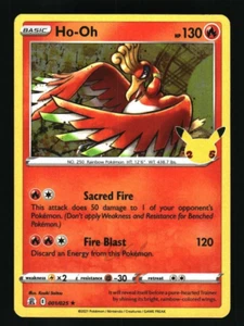 Pokemon Celebrations Holo HO-OH 1/25 - Picture 1 of 1