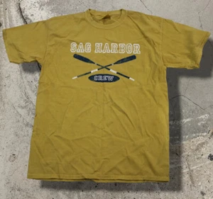 SAG HARBOR CREW MENS LARGE HAMPTONS NEW YORK LONG ISLAND TOURIST T-SHIRT - Picture 1 of 10
