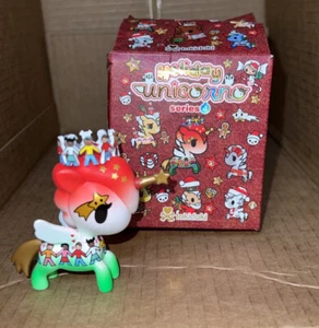 Tokidoki Unicorno Holiday Series 4 World Peace 3” Vinyl Figure OPENED BOX EX. A - Picture 1 of 1