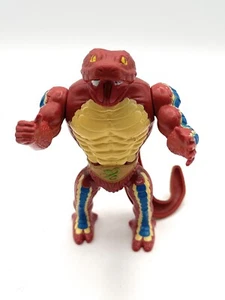 Vintage 1985 Mattel RATTLOR Action Figure YellOw Neck Variant HE MAN Toy MOTU - Picture 1 of 7
