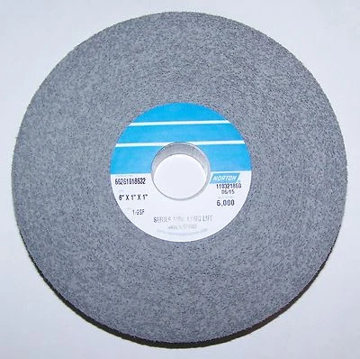 Norton 6"x1"x1" Long Life Series Convolute Bench Wheel - 66261018632 - Image 1 of 2