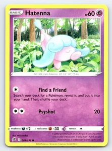 Carta Pokémon Hatenna 083/192 Common Rebel Clash - Casi Nueva - Imagen 1 de 5