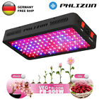 Phlizon 600W LED Grow Light Słońce Pełne spektrum Wewnętrzna lampa roślinna Veg Bloom IR