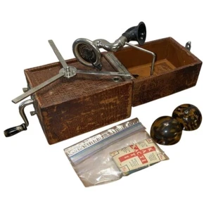 Antique Rare Cameraphone Gramophone Portable Wind Up Cranks & Turns Record Play - Picture 1 of 20
