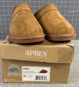 Zapatillas de hombre Apres by LaMO marrón claro talla M (8,5-9) nuevas cuero de oveja - Imagen 1 de 8