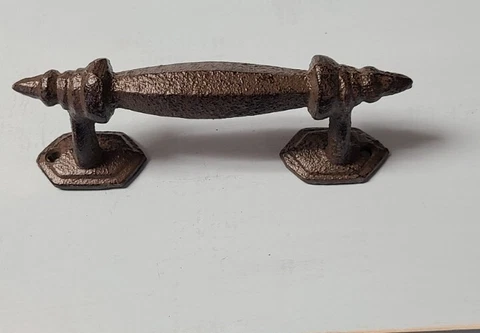 Cast Iron Metal Handle Brown Multiple Use Cabinets Dressers Pull Handles Cover