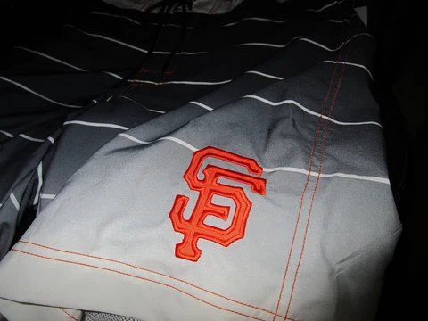 NEW GIII MLB SAN FRANCISCO GIANTS MENS BATHING SWIM BOARD SHORTS MEDIUM LARGE Cover
