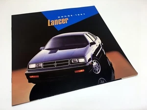 Dodge Lancer 1987 folleto - Imagen 1 de 1