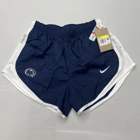 NWT Nike Women's Penn State nittany lion Tempo Shorts Blue DA3845 size S Cover