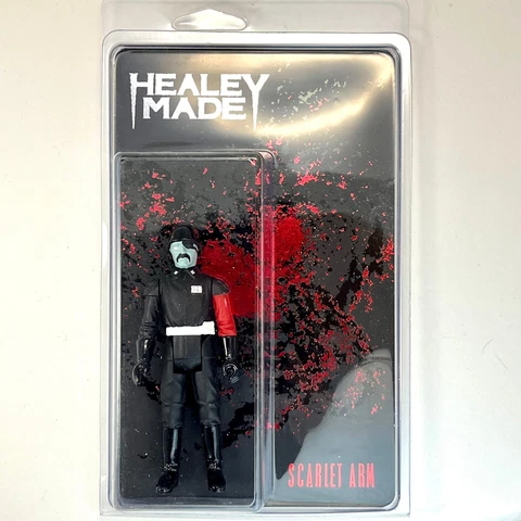 Healeymade 2014 Scarlet Arm Star Wars GI Joe Carded resin art mash up figure toy Cover