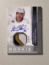 RYAN GARBUTT 42/249 2012-13 UD Upper Deck The Cup Rookie Auto Patch Dallas HKY🔥