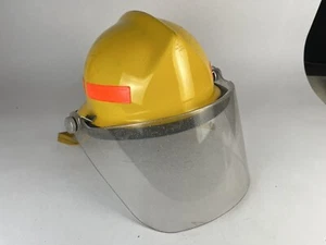Morning Pride '72 PLUS Kevlar Reinforced Fiberglass Firefighter's Helmet Yellow - Picture 1 of 15