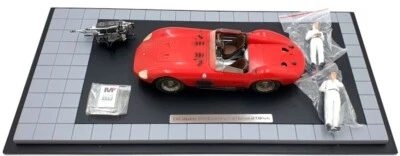 CMC 1/18 Scale M-172 Maserati 300S Dirty Hero With Figures and Engine With Case - Image 1 of 4