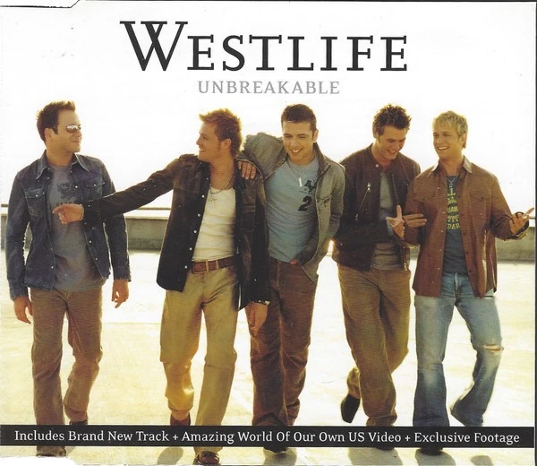 WESTLIFE Unbreakable [CD 1]  ORIGINAL UK ISSUE 3 TRACK CD Foto 1 de 1