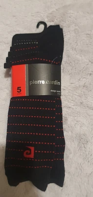 Pierre cardin mens black pack of 5 socks. NWT - Image 1 of 4