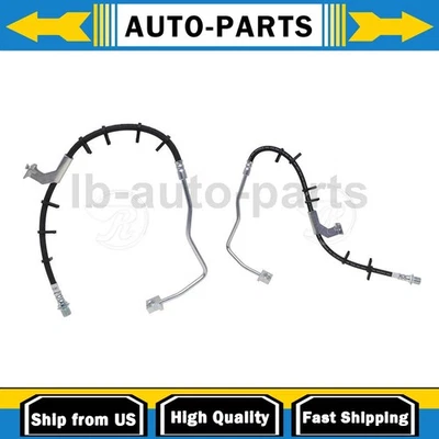 Front Brake Hose Line 2x Fits Chevrolet P30 4.3L 1997-1999 - Image 1 of 4