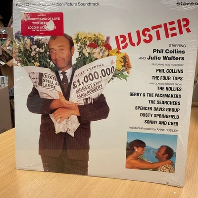 BUSTER Soundtrack LP 1988 ATLANTIC 81905 Phil Collins HYPE AD DJ PROMO - Image 1 of 2