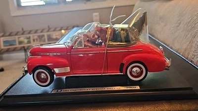 Chevrolet Special Deluxe Model Car Welly 1941 escala 1/18 diecast 19862 X-MAS Foto 1 de 4