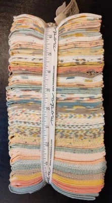 Fat Quarter Moda Flannel bundle Corner of 5th and Fun by Sandy Gervais 35 pcs - Image 1 of 4