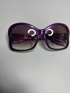 Good Condition PRADA PURPLE SUNGLASSES LARGE SPR 181 7WO-4V1 - Picture 1 of 7