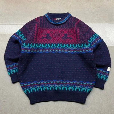 Vintage Dale of Norway Multicolor Knit Sweater  - Image 1 of 4