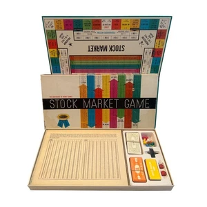 Vintage Stock Market Board Game Whitman Aristocrat of Money Games Complete - Picture 1 of 4