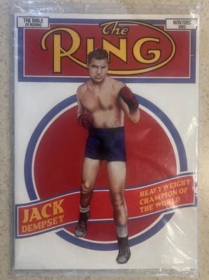 JACK DEMPSEY 🏆 RING MAGAZINE NOV/DEC 2022 - Image 1 of 2