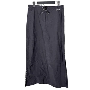 Maxi Falda Bebe Sport BBSP Vintage Tear Away Hendidura Negra Grunge Gótica Talla Mediana - Imagen 1 de 5