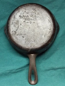 Vintage Wagner Ware Sidney -O- 1053 No. 3 Cast Iron Skillet - Picture 1 of 8