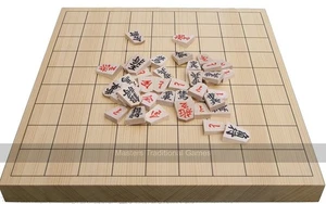 Tablero Shogi de mesa Shin Kaya con piezas de madera Shogi (Reino Unido) - Imagen 1 de 3