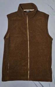 Sherpa Adventure Gear Rolpa Vest Full Zip Fleece Pockets Nepal Activewear Mens L - Picture 1 of 9