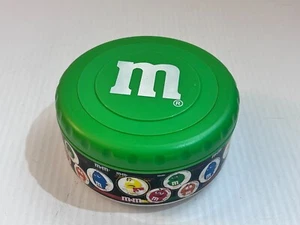 M&M 2002 Green Insulated Storage Snack Container Candy Bowl 10.5 oz - Picture 1 of 6