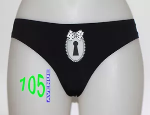 Neu @@ Superb Tanga Schwarz + Chantal Thomass Die Impertinentes + Fr L (L Eur) - Bild 1 von 2