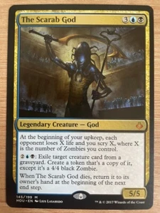 The Scarab God Magic Karte MtG NM Die Skarabäen-Gottheit Gott Legende Mythic - Bild 1 von 1