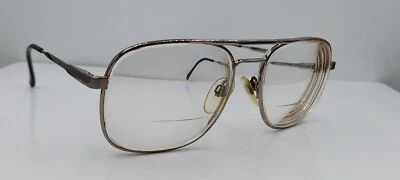 Gafas de sol vintage Luxottica Carlos Gunmetal Pilot de metal Italia SOLO MARCOS Foto 1 de 4