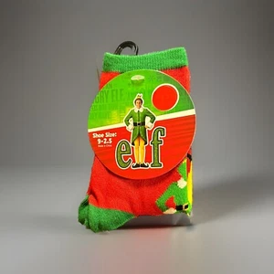 NEW ~ WARNER BROTHERS' ELF CHRISTMAS SOCKS ~ SIZE 9-2.5 ~ EQUALIZER ACCESSORIES - Picture 1 of 2