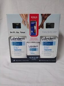 Lubriderm 54 fl oz Value Pack + BONUS Band-Aid travel pk *FREE SHIPPING *