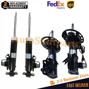 Front+Rear Shock Absorbers Struts ELECTRIC For Lincoln MKZ Ford Fusion 2013-20 - Picture 1 of 10