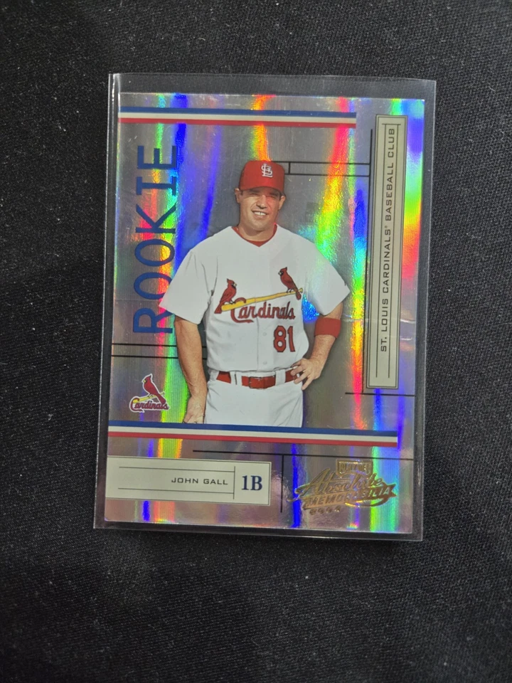 2004 Playoff Absolute Baseball Memorabilia John Gall RC /1000 #215 - Image 1 of 2