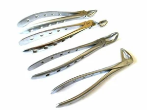 4 Extraction Set Dental Instruments Extracting forceps - Picture 1 of 2