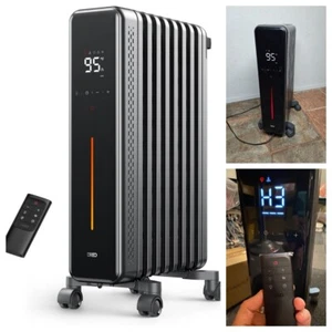 Dreo Radiator Heater Portable Oil Filled 1500W Remote Timer Overheat Tip-Over - Picture 1 of 12
