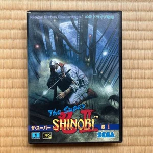 The Super Shinobi II 2 Genesis Sega Megadrive Game Japanese Good - Picture 1 of 10