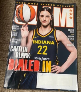 SLAM MAGAZINE June/July 2025 CAITLIN CLARK Natasha Cloud WNBA Preview  FREE SHIP - Picture 1 of 4