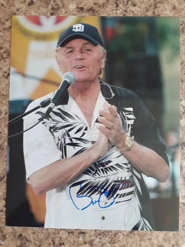 Bruce Johnston "The Beach Boys" Hand Signed 8"x10" Photograph AFTAL #216 Cover