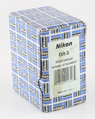 Nikon DR-3 Right Angle Viewing Attachment Mint in Box Camera Viewfinder MIB - Image 1 of 4