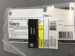 GE TGRK12 CLASS R FUSING KIT - Picture 1 of 2