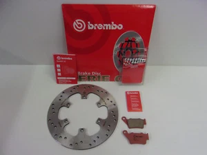 Brembo Bremsscheibe Bremse hinten + Bremsbeläge BMW F 650 CS GS G 650 - Bild 1 von 2