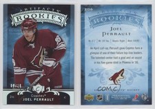 2006-07 Upper Deck Artifacts Platinum /10 Joel Perrault #206 Rookie RC
