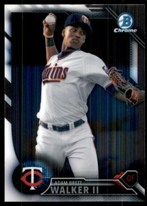 2016 Bowman Chrome Prospects Adam Brett Walker II Minnesota Twins #BCP135