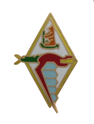 No. 306 (City of Torun) Polish Fighter Squadron Royal Air Force RAF Pin Badge - Image 1 of 3